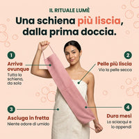 Asciugamano esfoliante Lumè